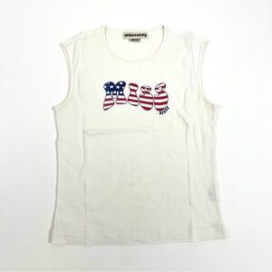 Vintage Miss Sixty America Logo Top